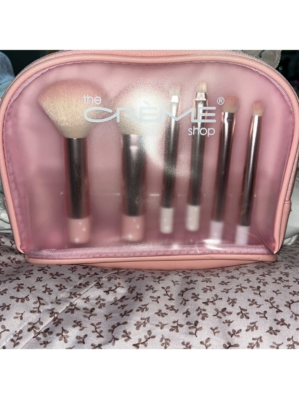 NWOT The Creme Shop Makeup brush set